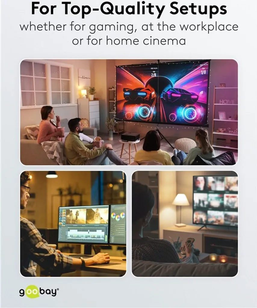 Cavo Goobay USB-C a HDMI 4K 60Hz: Risoluzione Ultra HD per Professionisti - 13
