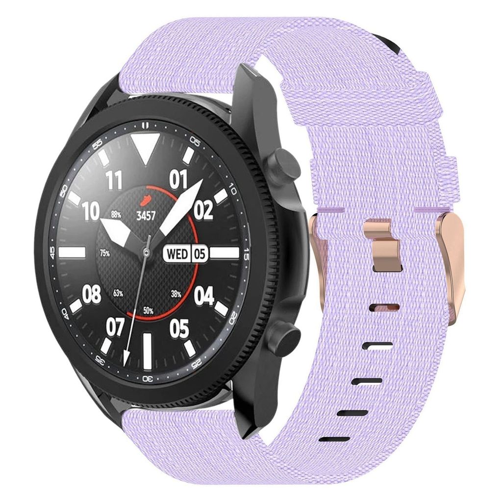 Für Samsung Galaxy Watch FE 6 5 4 Normal Pro Classic alle Größen Gewebtes Nylon Band