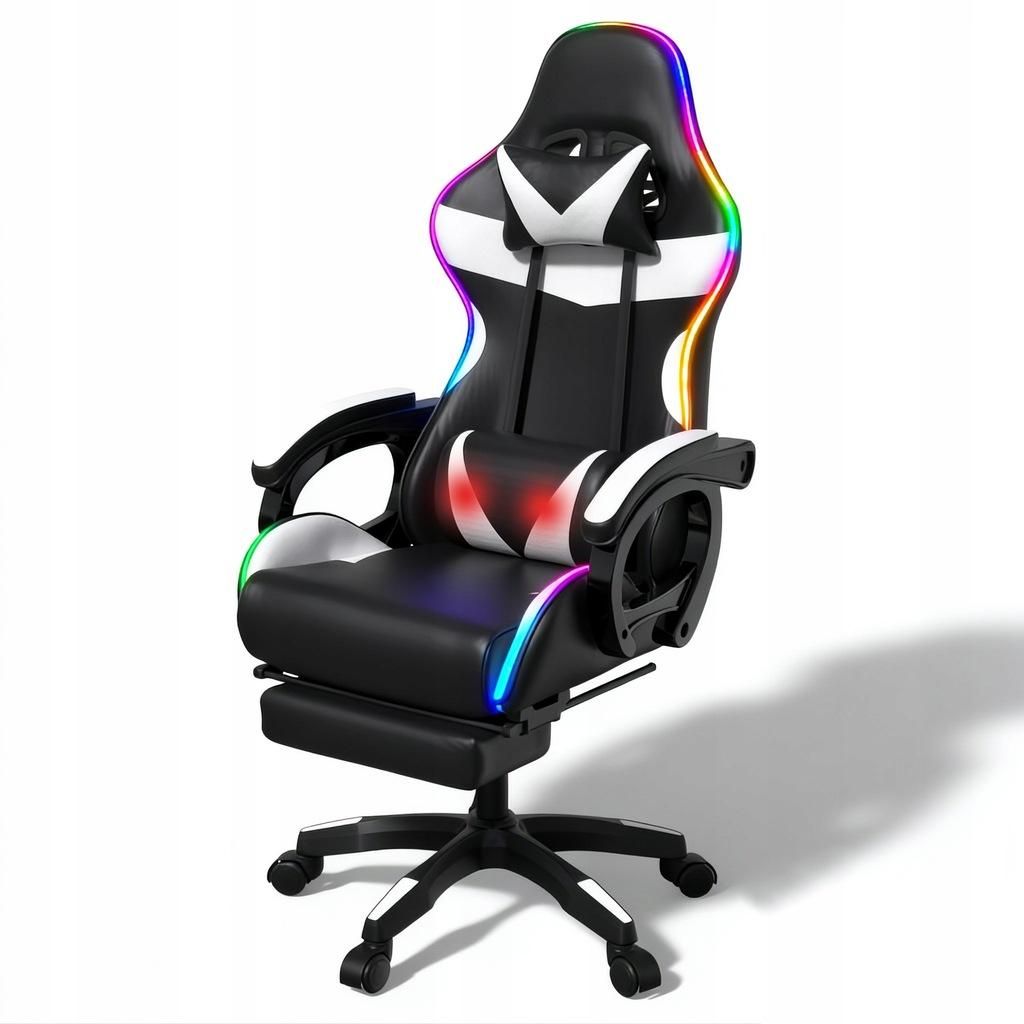 Gaming-Stuhl COYOTE LED, Gaming-Bürostuhl, ergonomischer Produktbild 