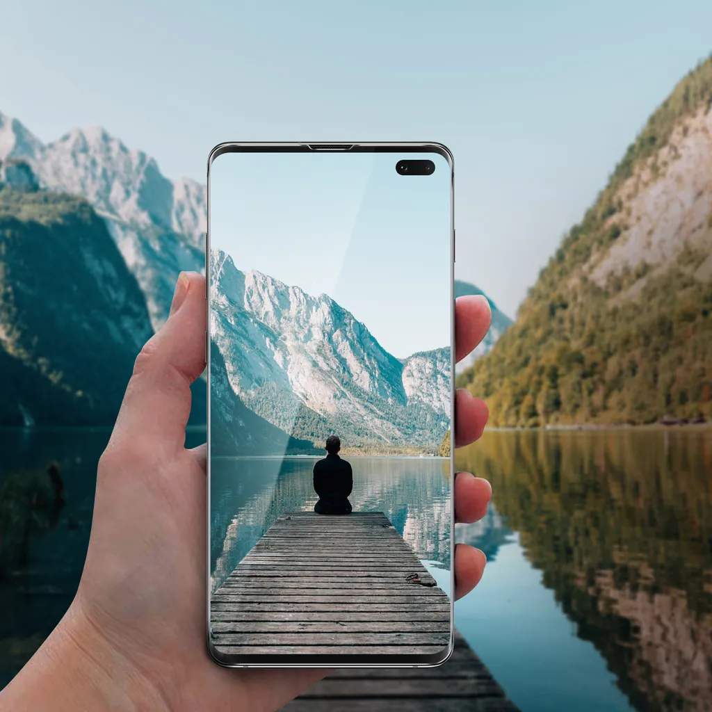 Recensione Pellicola Avizar Galaxy S10 Plus: Sottile e Resistente - 5