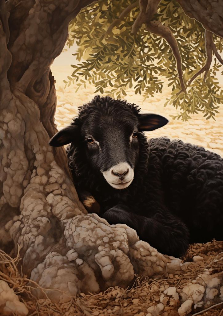 Plakat 42x59,4cm Ruhe in der Dunkelheit