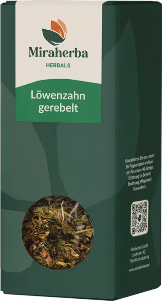 Miraherba -  Löwenzahnblätter gerebelt - 100g Produktbild 