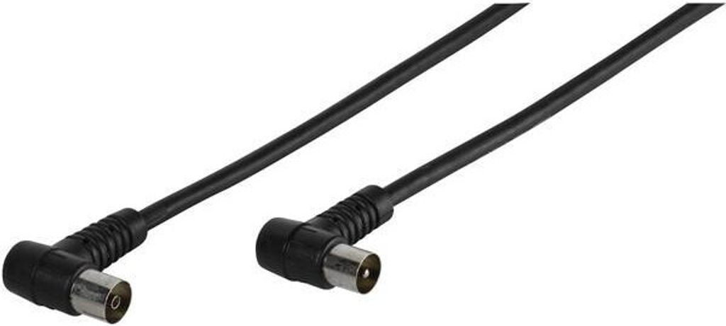 TV / Radio Winkel Antennenkabel, 90dB, 1,5m (48038)