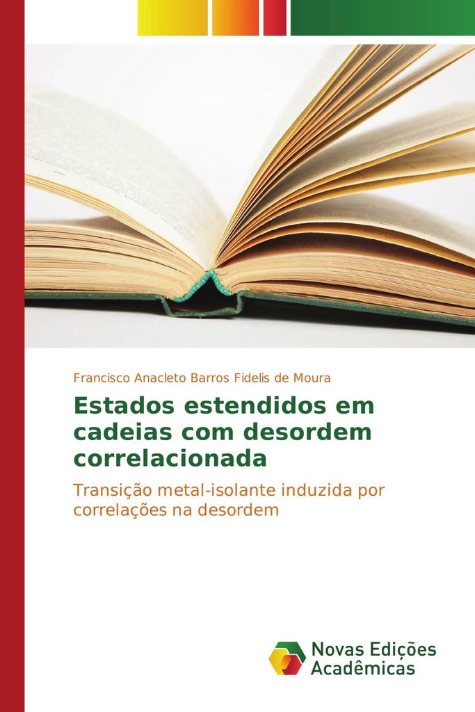 Estados estendidos em cadeias com desordem correlacionada