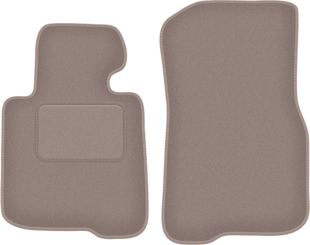 Autoteppiche vorne für: BMW 4 F36 Gran Coupé (2014-) Beige