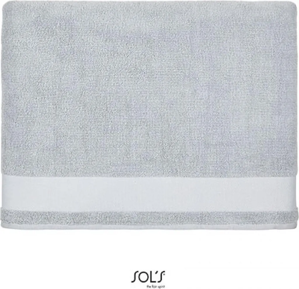Drap de bain Peninsula Gris 100x150 : Fini les serviettes trop petites