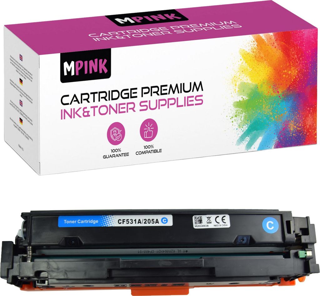 Toner do HP CF531A/205A Cyan LaserJet Pro M154nw M180fndw M181fw