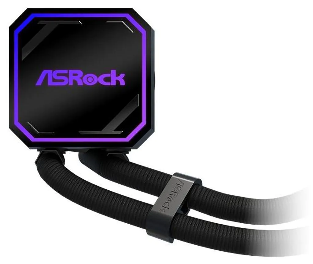 Refroidisseur CPU ASRock Pro 360 ARGB avec triple ventilation silencieuse - 4