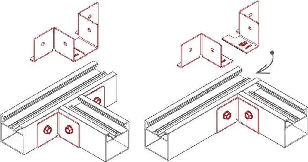 Clips DECEUNINCK 9469 : Fixez Solidement vos Lames sur Lambourde Alu - 3