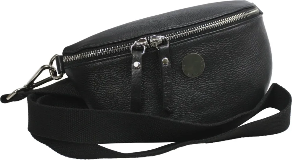 Sac Sacoche Banane Noire Peterson Clege pour Femme - Look Tendance