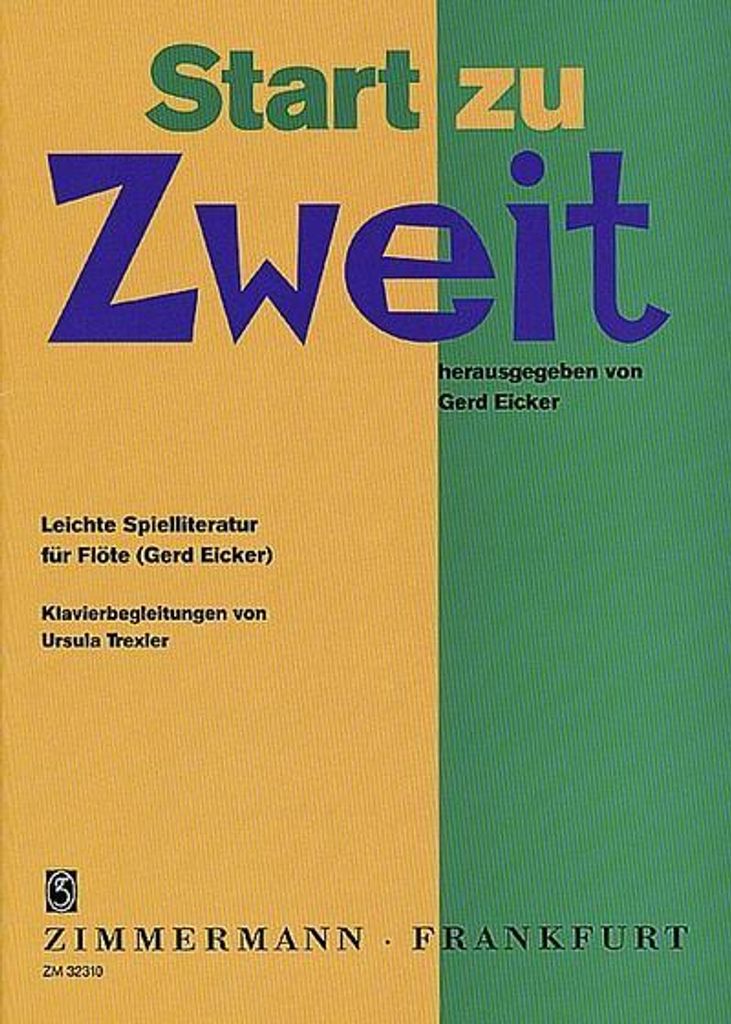 Start zu Zweit für Flöte und Klavier
