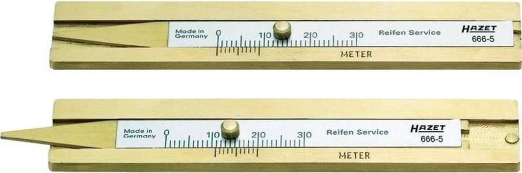 Hazet bandprofieldieptemeter 666-5 Productafbeelding 