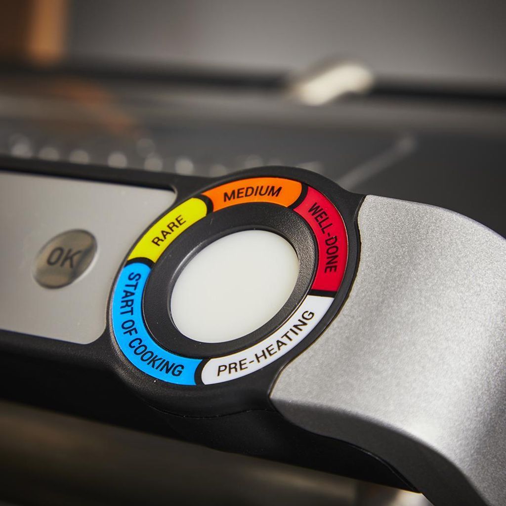 Tefal Optigrill+ XL GC727D10, Schwarz, Edelstahl, Metall, Produktbild 