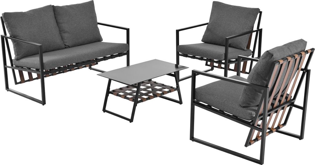 okwish Gartenlounge-Set mit Couchtisch, Gartenmöbel Set Produktbild 5