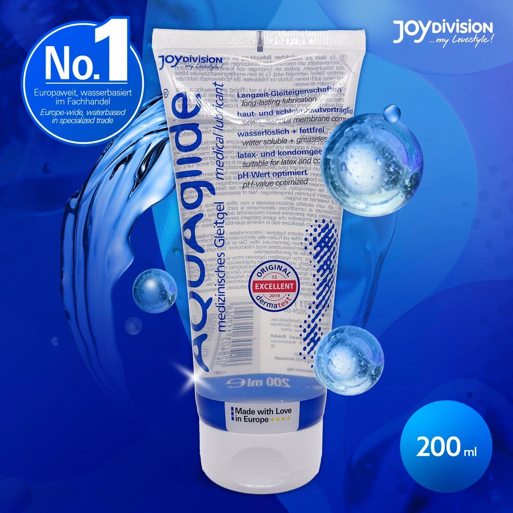 JOYDIVISION Original AQUAglide 200 ml Gleitgel Natural,