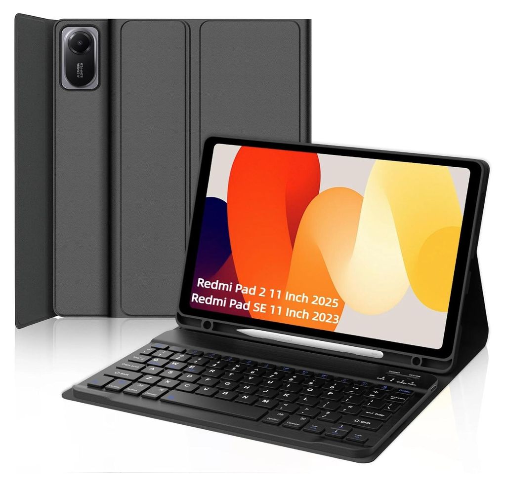 Kabellose Bluetooth-Hülle und Tastatur für XIAOMI REDMI PAD Produktbild 