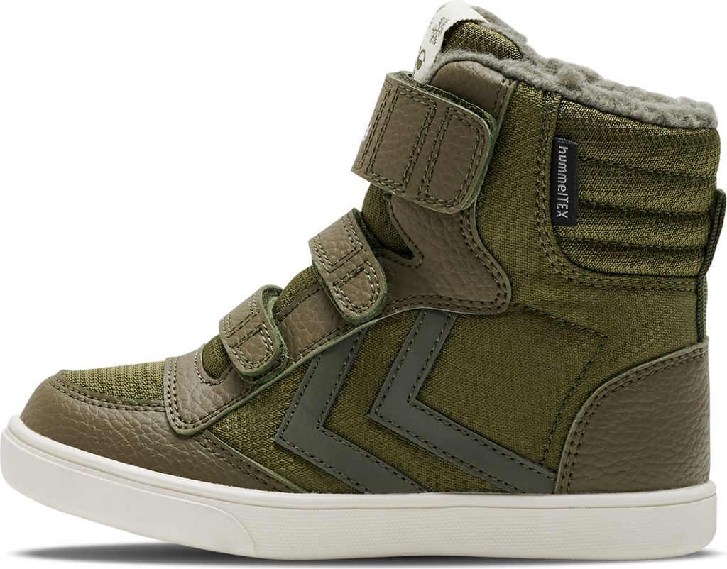 hummel STADIL SUPER POLY BOOT RECYCLED TEX JR - BLACK/GREY - 37