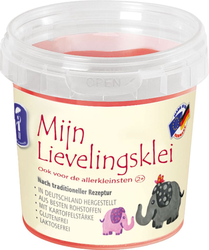 Meine Lieblingsknete 150g rot Einzeldose