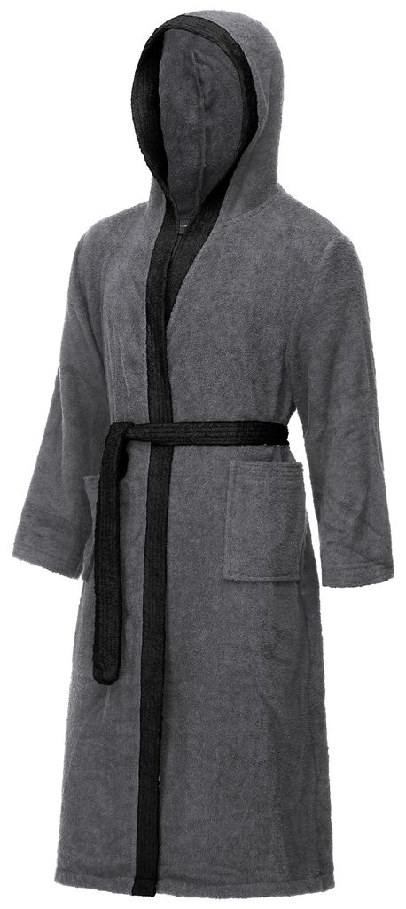Ladeheid Herren Frottee Bademantel aus 100% Baumwolle Produktbild 