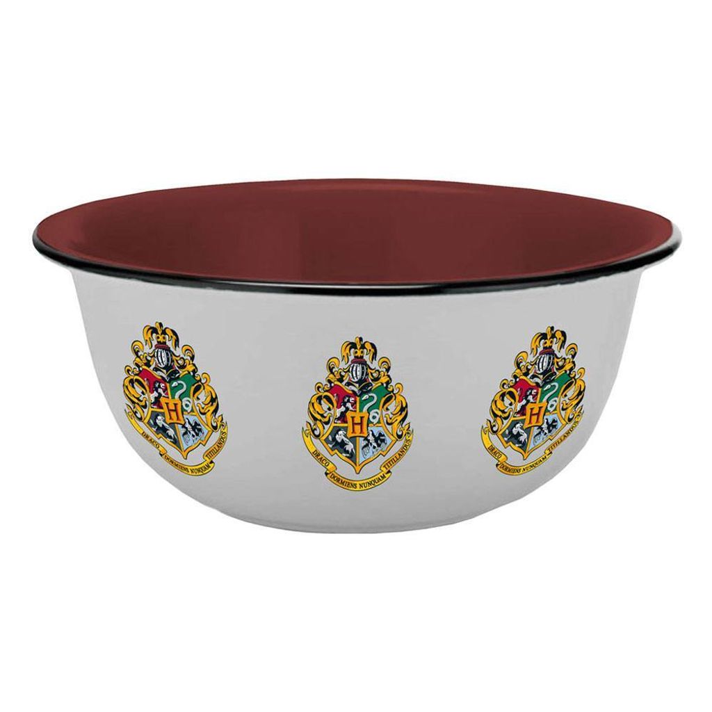 Miska na płatki śniadaniowe z emaliowanym herbem Hogwartu Zdjęcie produktu 