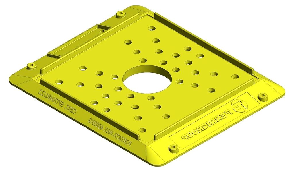 PVC-Unterlage für Gerüstreparatur