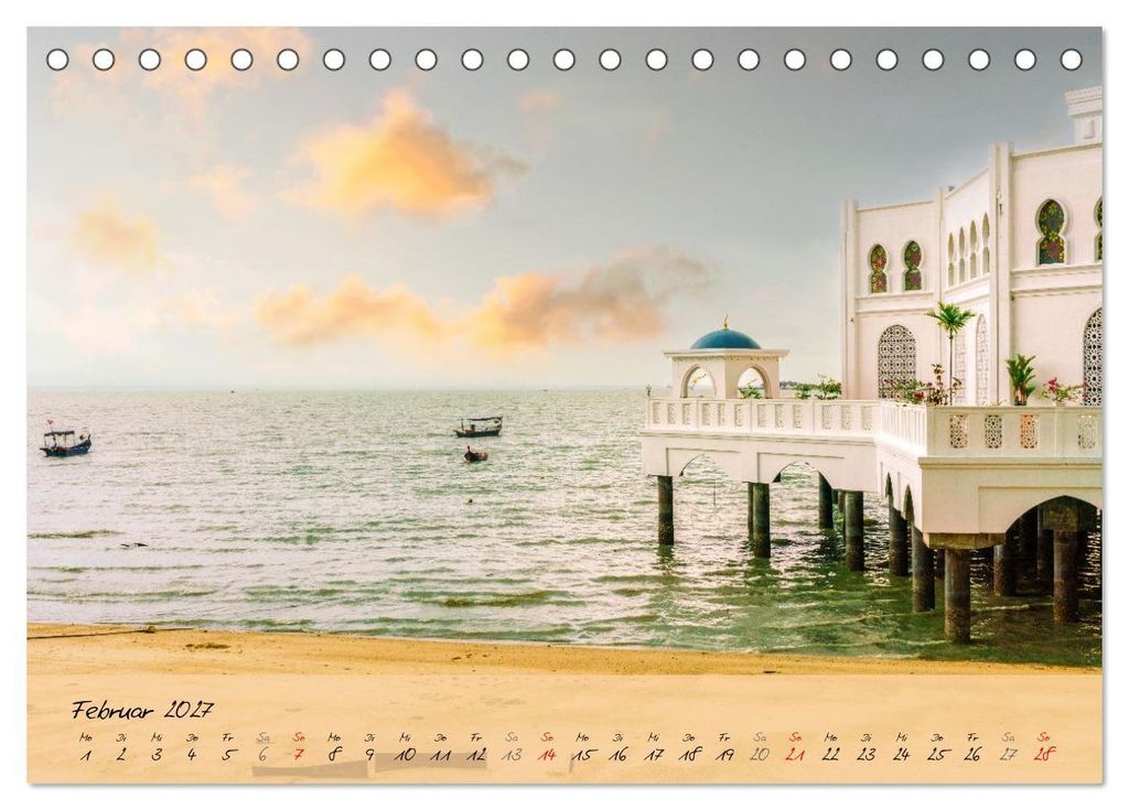 Faszination Malaysia Zauberhaftes Südostasien (Tischkalender 2027 DIN A5 quer), CALVENDO Monatskalender
