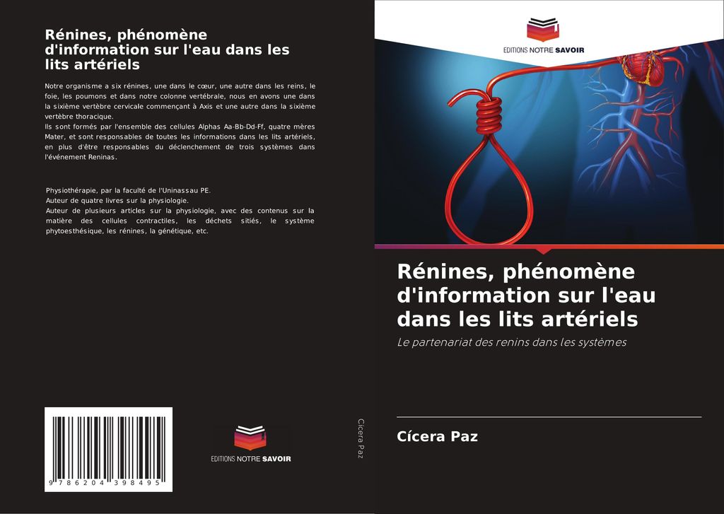 Rénines, phénomène d'information sur l'eau dans les lits artériels