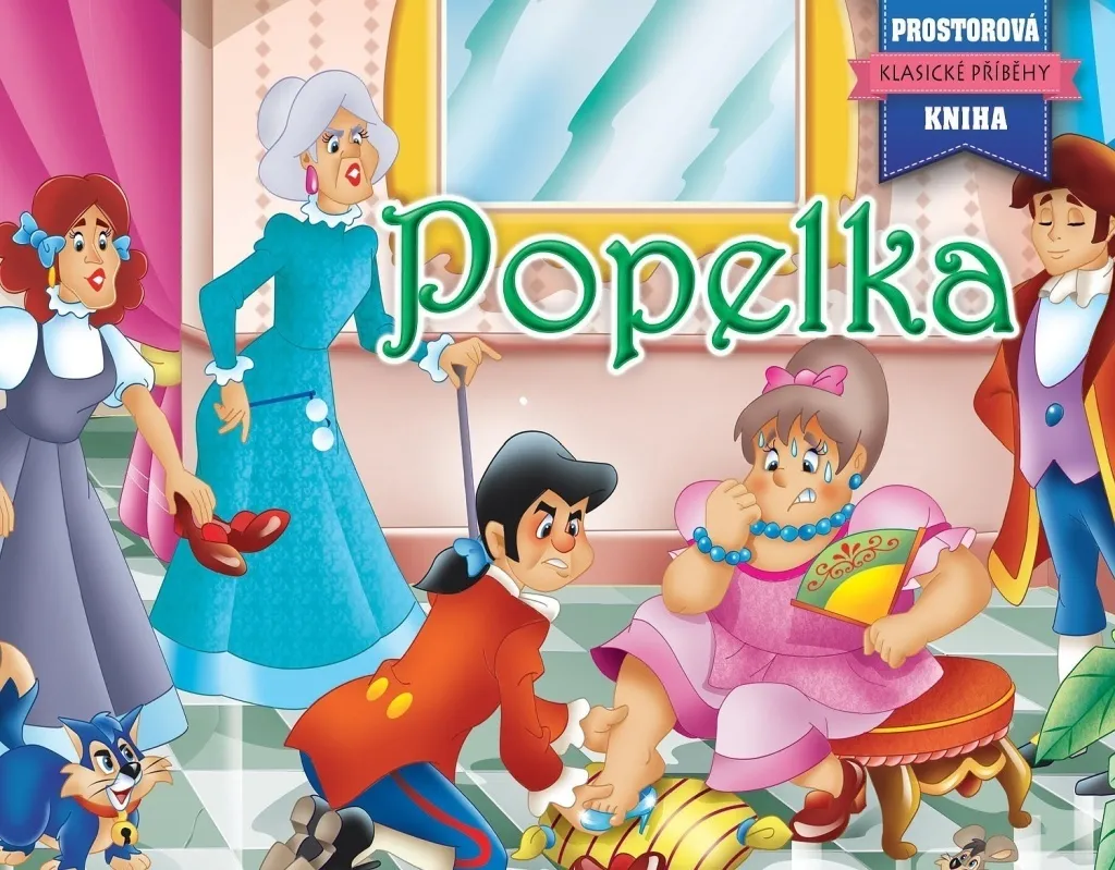 Livre de Contes Popelka Kolektiv pour l'Histoire du Soir en Famille