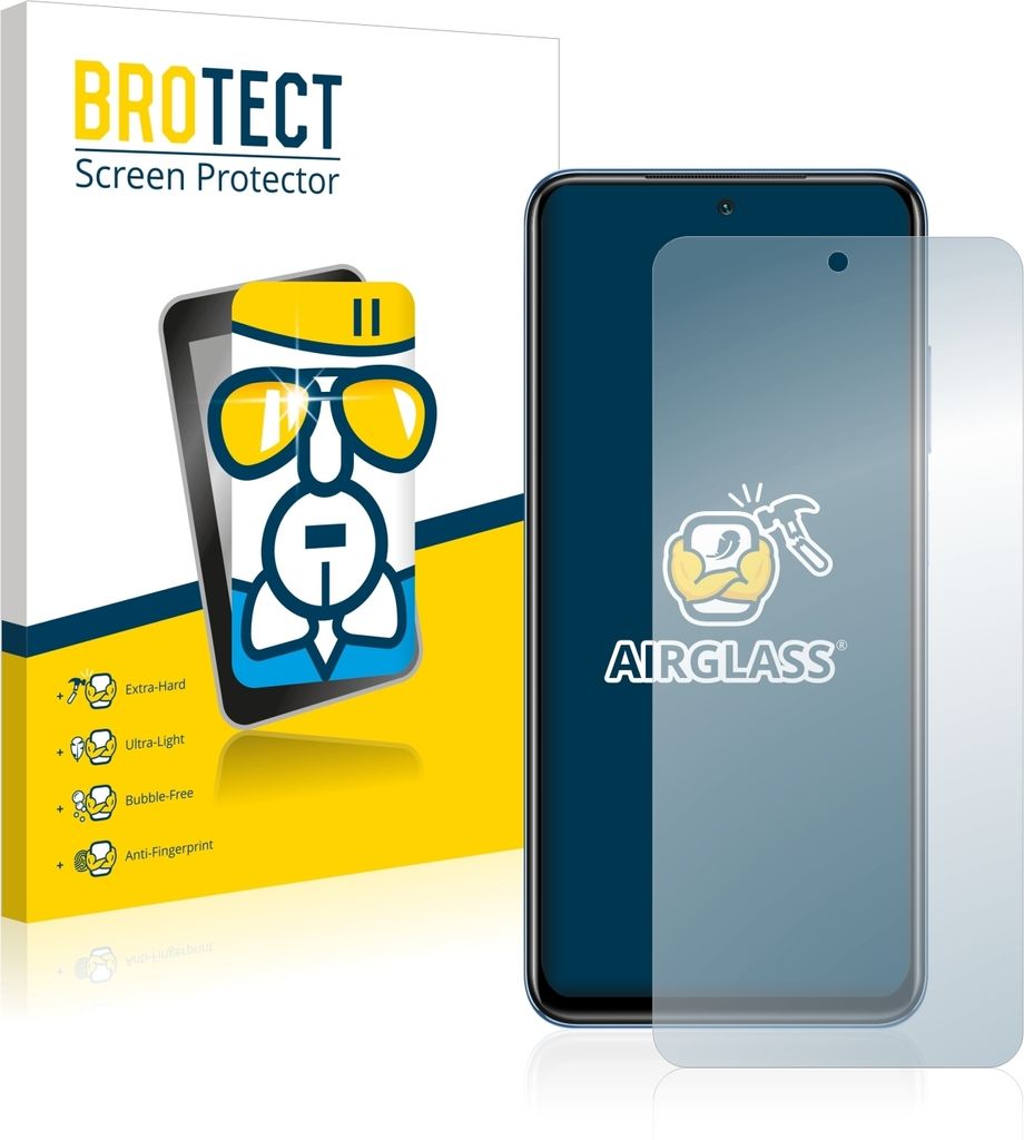 BROTECT Schutzglas für Xiaomi Poco M5s Schutzfolie Panzer Folie Glas Display Schutz klar