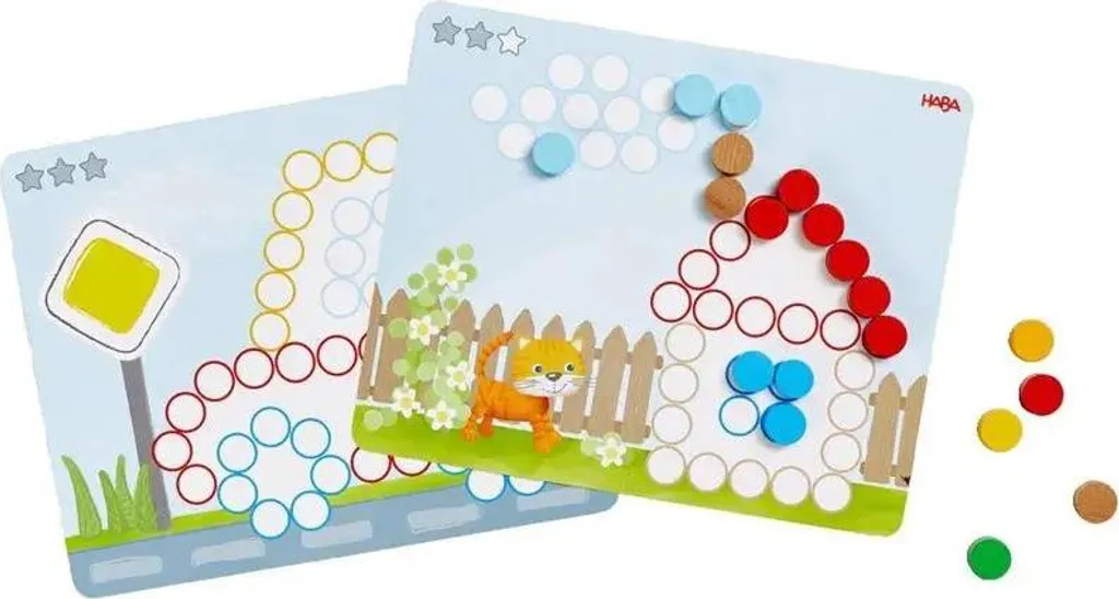 Scheibix HABA Jeu de manipulation coloré pour stimuler la concentration - 3