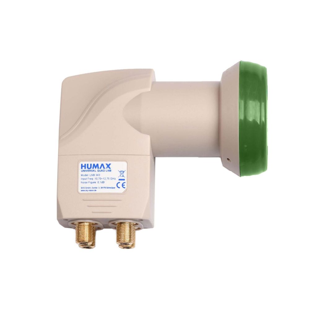 HUMAX Green Power Quad-LNB 4 Teilnehmer, stromsparend, HD Produktbild 