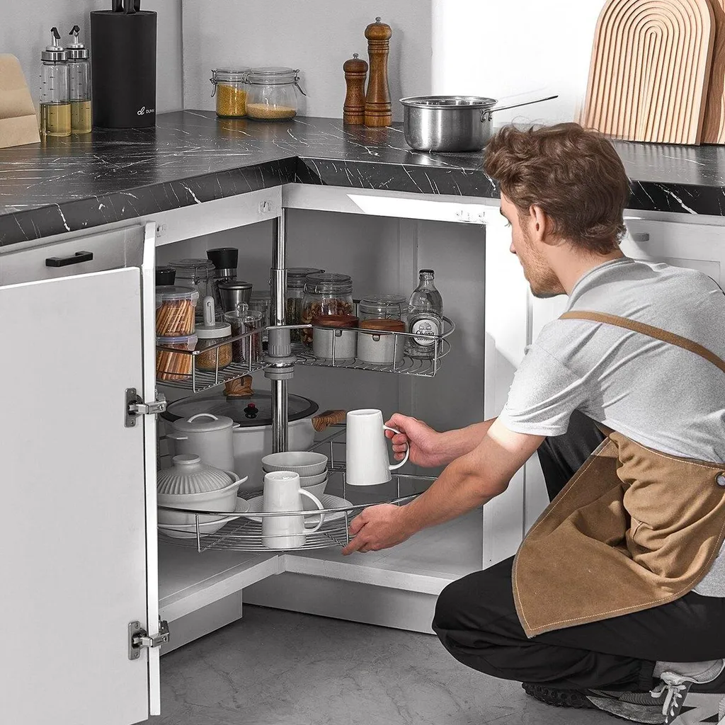 Aménagement d'angle de cuisine pour optimiser vos placards - 8
