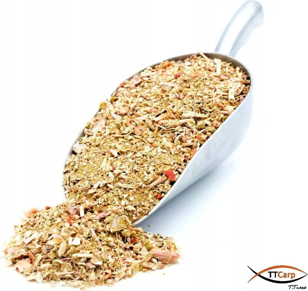 Farine d'amorçage au crabe rouge TTCarp 1kg pour bouillettes maison