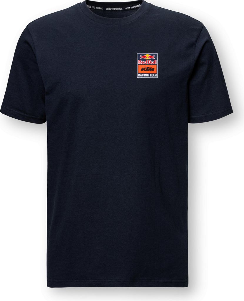 KTM Red Bull Racing Freizeit-T-Shirt mit Logo, dunkelblau, Produktbild 