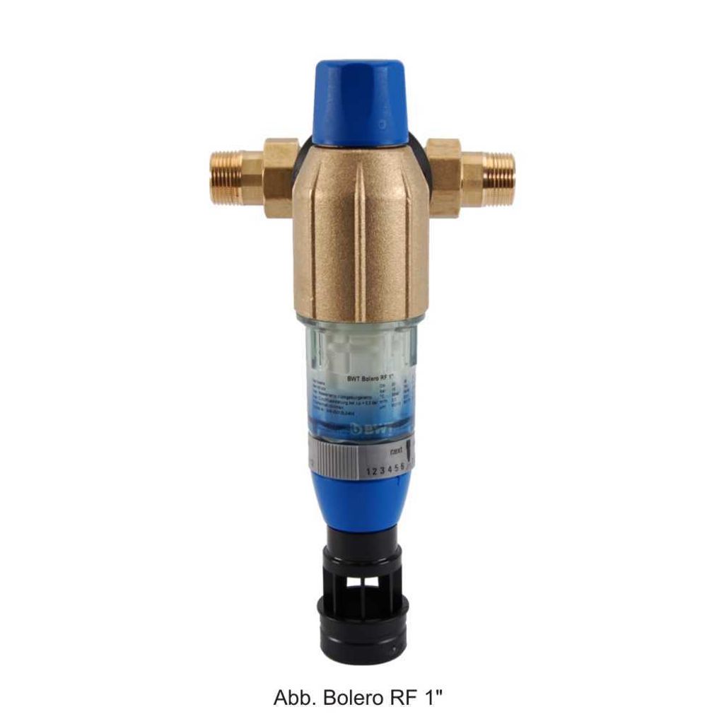 BWT Rückspülfilter Bolero RF 1 DN20 Hauswasserstation Warmwasser Heizung