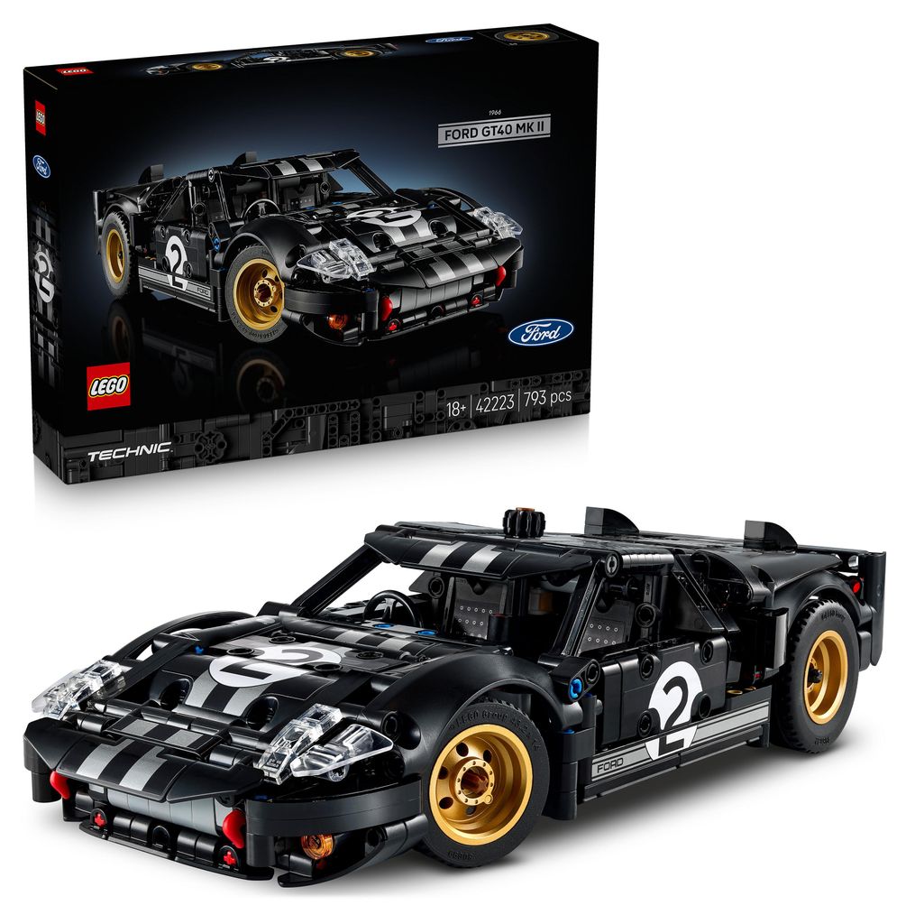 LEGO Technic 1966 Ford GT40 MKII Rennwagen - Bauset für Produktbild 