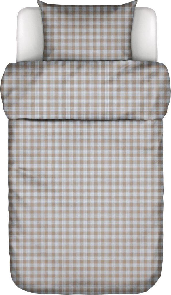Marc O' Polo Renforcé-Bettwäsche-Garnitur Isak Farbe Earth taupe Größe 140x200+70x90