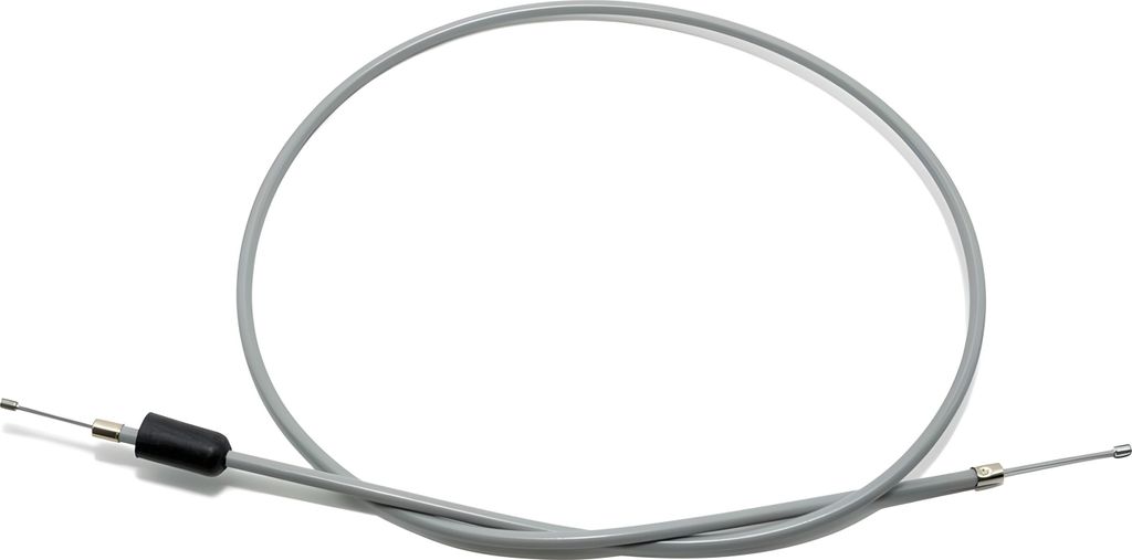MZ Bowdenzug, Gas - grau - ES125, 150, 125 / 1, 150 / 1 - Vergaser 22N1-1 / 24N1-1; ETS125 / 1, 150 / 1 - Flachlenker