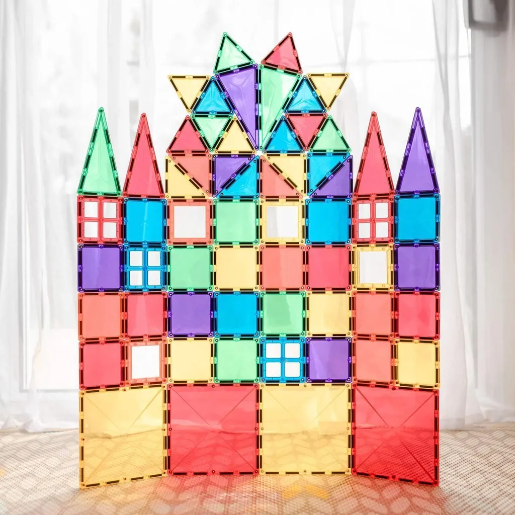 Finis l'Ennui avec Connetix Rainbow Starter Pack 60 Pièces de Construction
