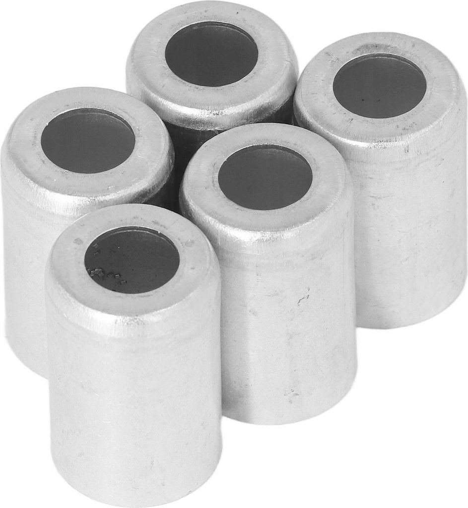 20PCS Klimaanlage Schlauch Aluminium Abdeckung Starke Festigkeit Verbindung für Auto 5/8in