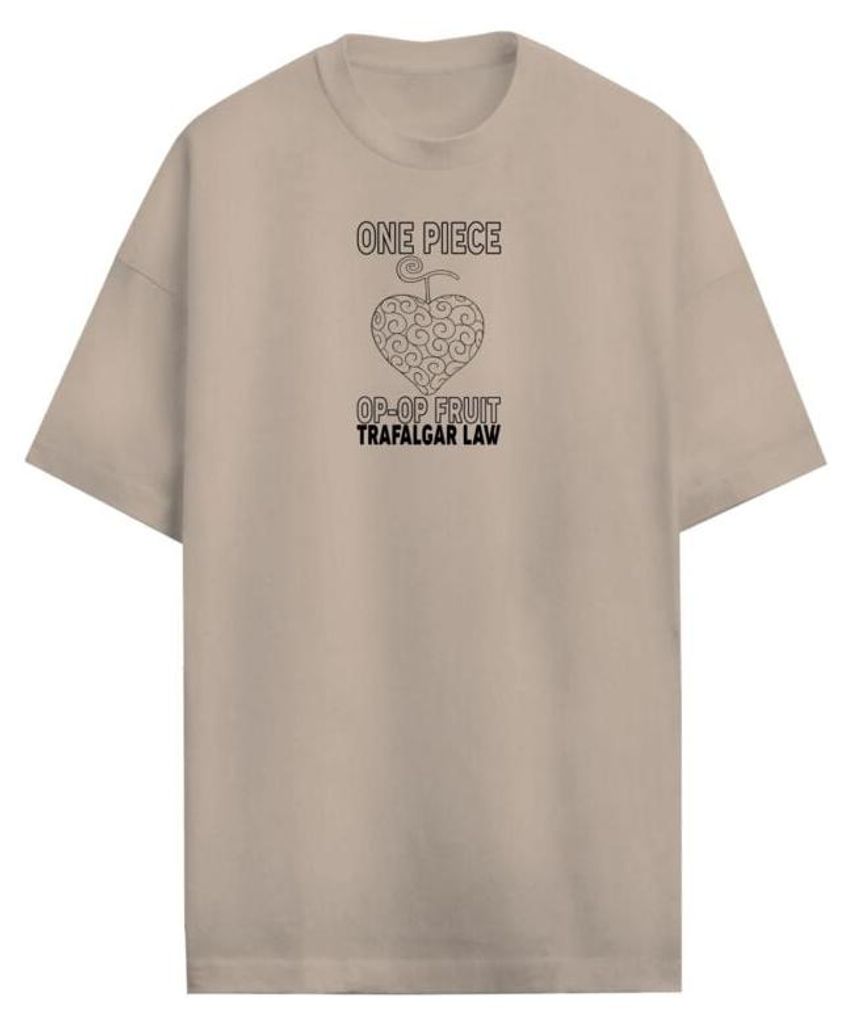 One Piece Oversize T-Shirt Herren Trafalgar D. Law sand M