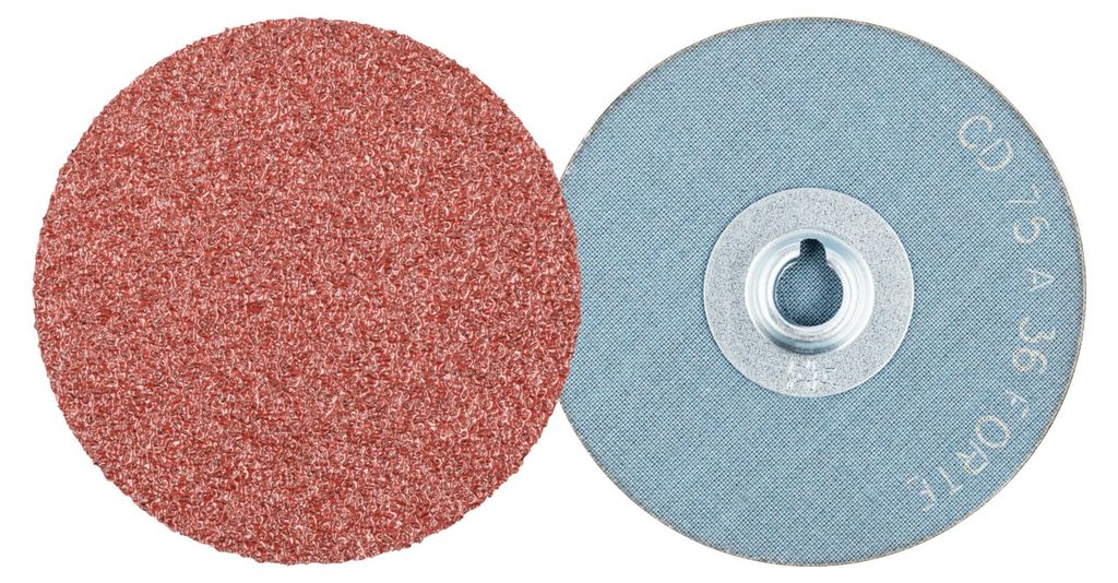 PFERD TOOLS COMBIDISC Korund Schleifblatt CD Ø 75 mm A36 FORTE für hohen Abtrag 50 Stk