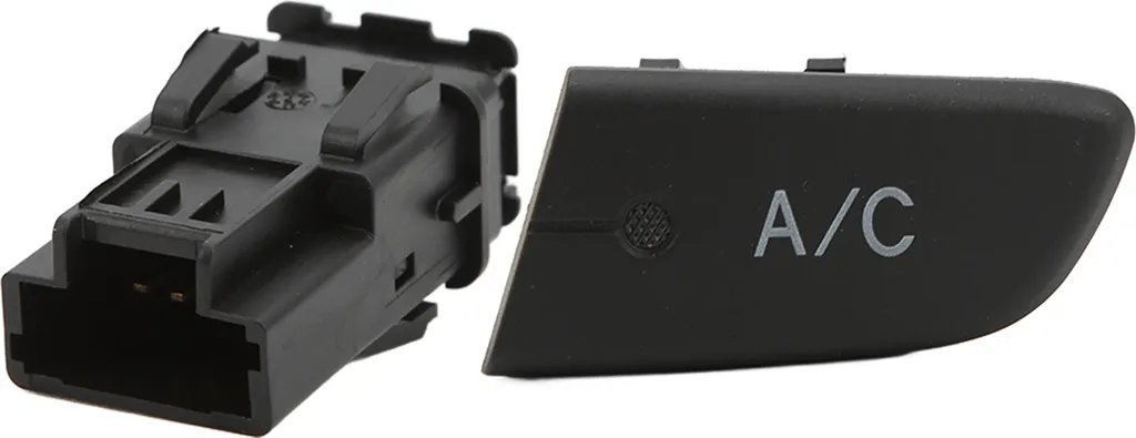 Interrupteur de clim Citroën C1 commande bouton poussoir A/C 6554KX noir
