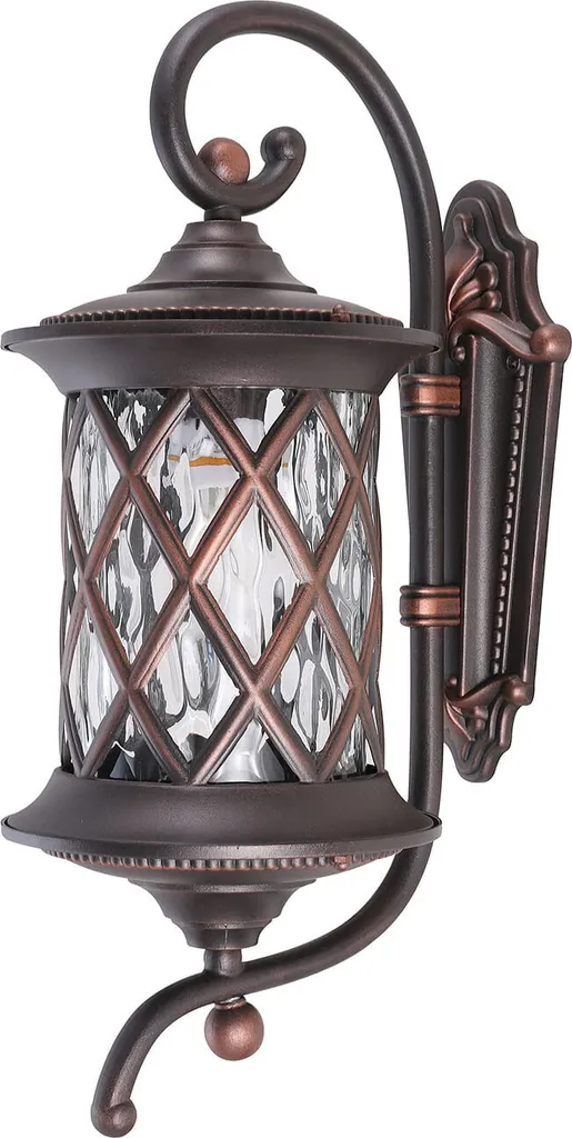 Applique d'extérieur LANTERN Nowodvorski en cuivre 1xE27 48x20 cm IP23