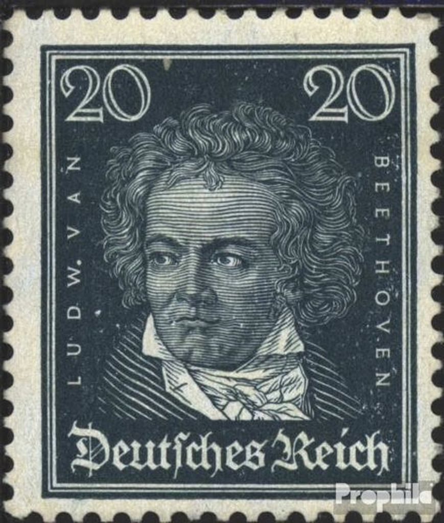 Briefmarken Deutsches Reich 1926 Mi 392X gestempelt Köpfe berühmter Deutscher