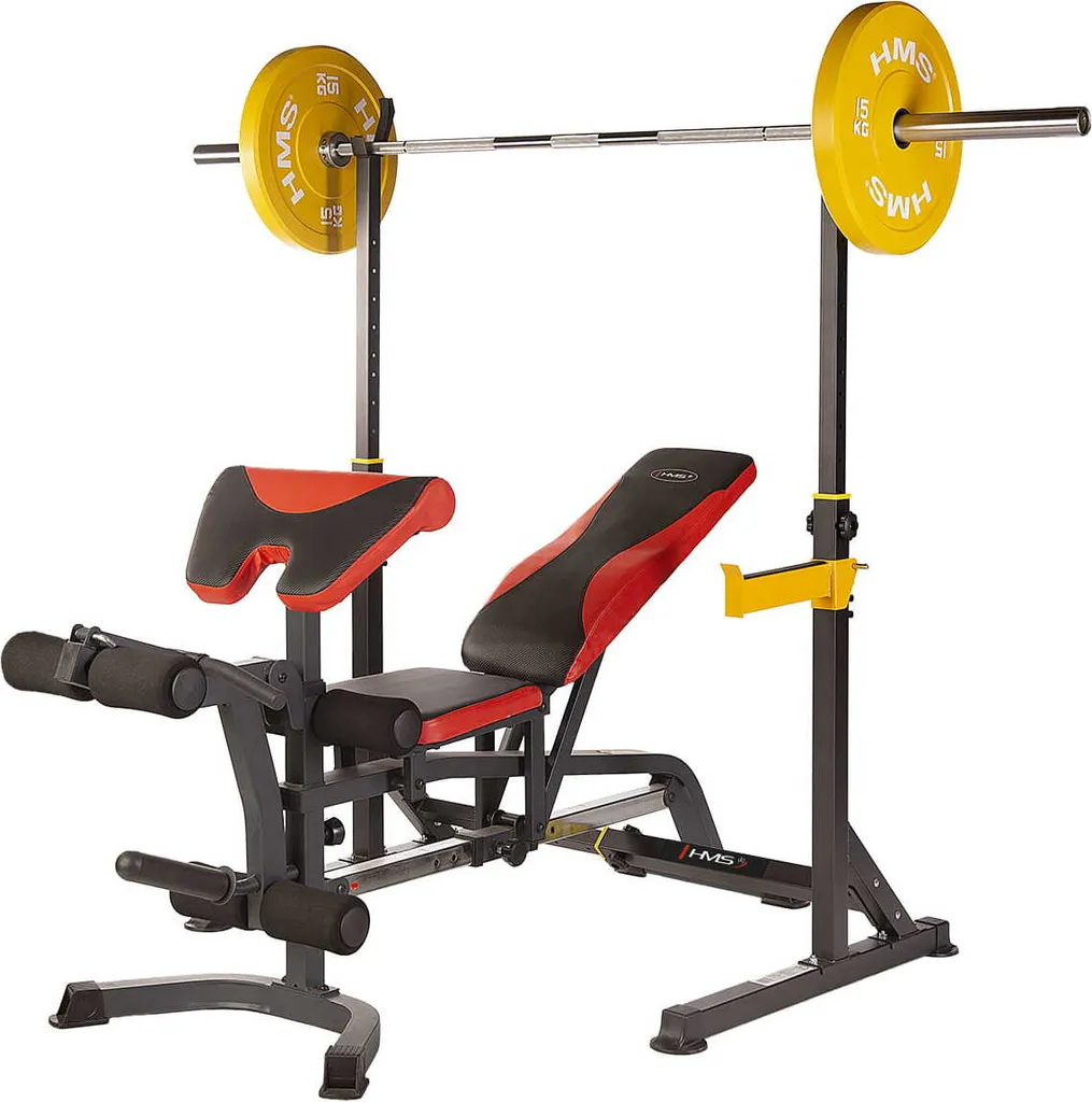 Support d'haltères HMS Premium STR18 Axe Ambidextre Musculation - 2
