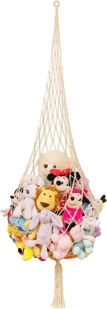 Rangement Peluches : Fini le Désordre avec ce Filet Hamac de Jouets