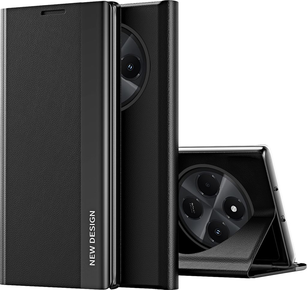Hülle für Xiaomi Redmi 14C Kunstleder Klapphülle Produktbild 