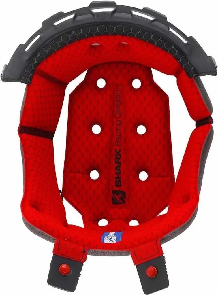 Rembourrage Mousse Rouge Shark Race R Pro GP Fabric Cap V1.8 M