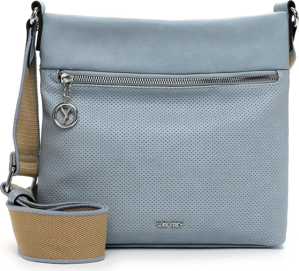 SURI FREY Patsy Crossover Bag Celeste: Borsa Tracolla Vegan Style